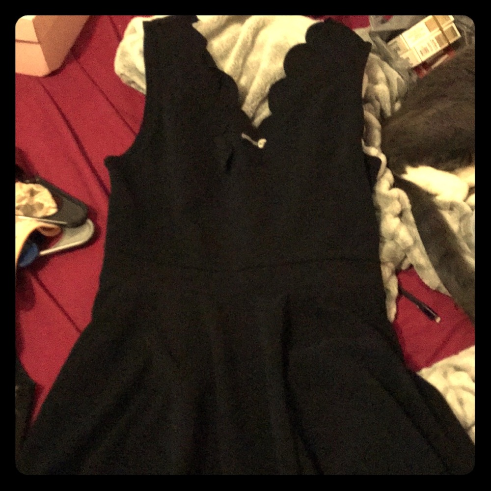 BlCk skater dress